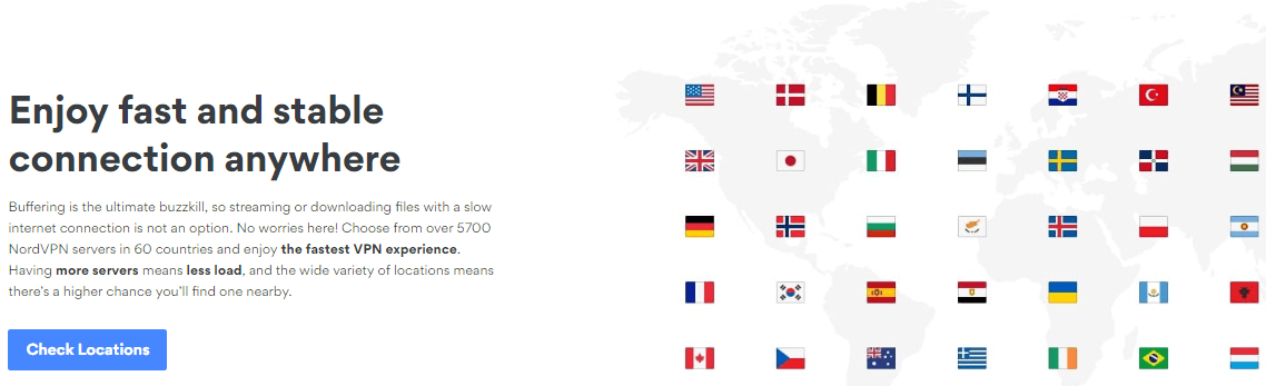 Nord VPN Server Locations